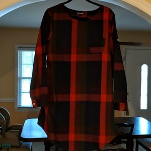 Cupshe Plaid Dress